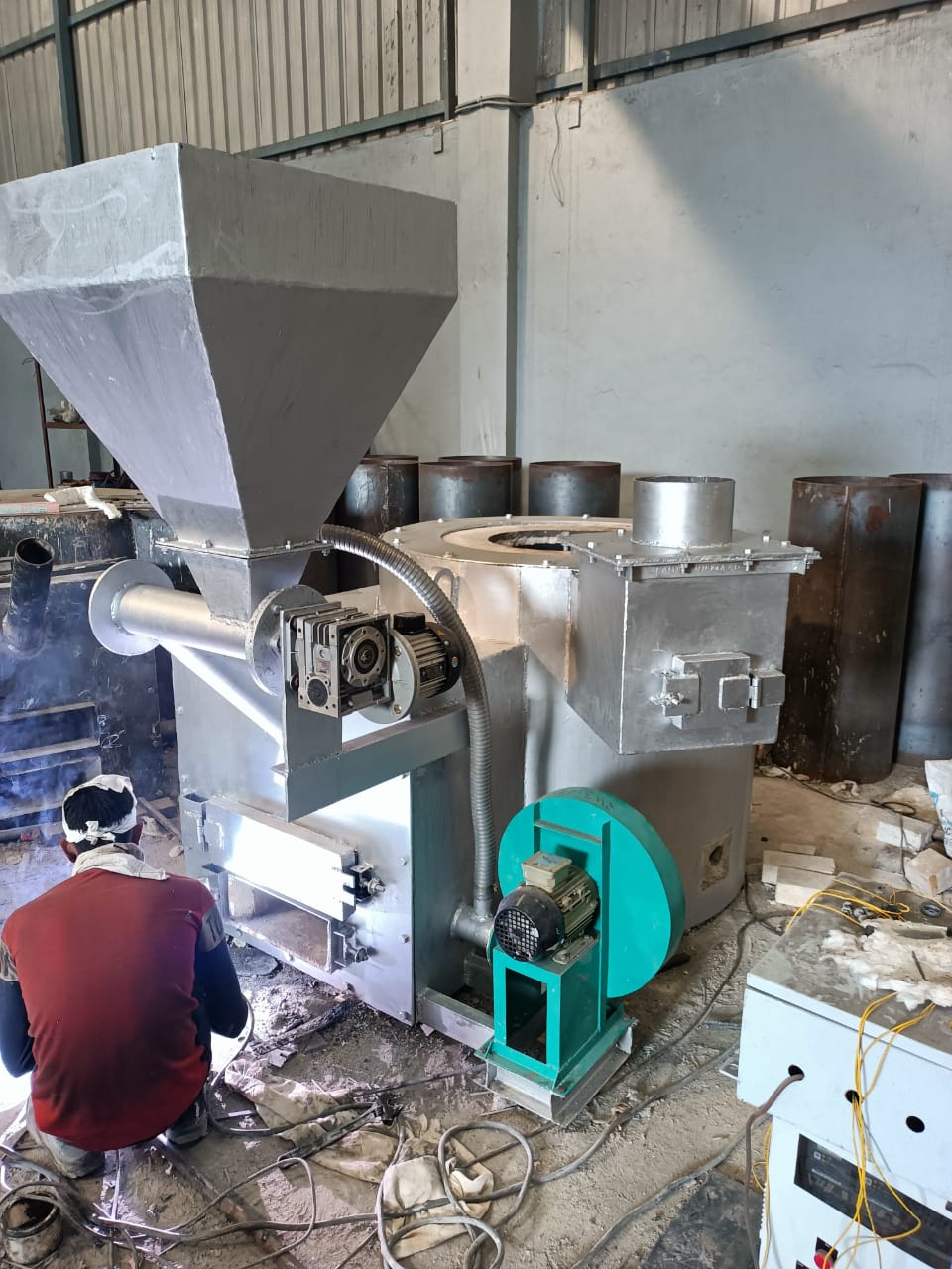 Biomass Pellet Furnaces for Aluminium Melting